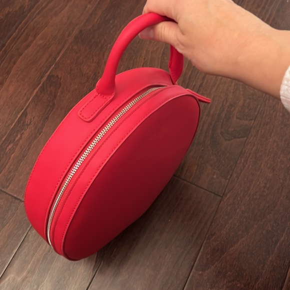 Women’s red purse faux leather - Picture 3 of 4